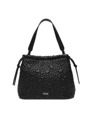 TOUS Torebka Puffy_Bear 2002187051 Czarny. Czarne torebki klasyczne damskie tous, ze skóry, bez dodatków. Za 999.99 zł.