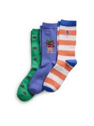 Polo Ralph Lauren Skarpety długie 444969087001 Kolorowy. Skarpetki chłopięce Polo Ralph Lauren, bez wzorów, z bawełny. Za 59.99 zł.