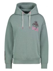 Sublevel Bluza w kolorze zielonym rozmiar: XS. Zielone bluzy damskie Sublevel, xs, bez wzorów, z kapturem. Za 101.23 zł.