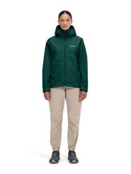 Berghaus Kurtka funkcyjna "Bramblfell GTX" w kolorze ciemnozielonym rozmiar: 44. Zielone kurtki sportowe damskie Berghaus, bez wzorów, z polaru, bez kaptura. Za 587.41 zł.