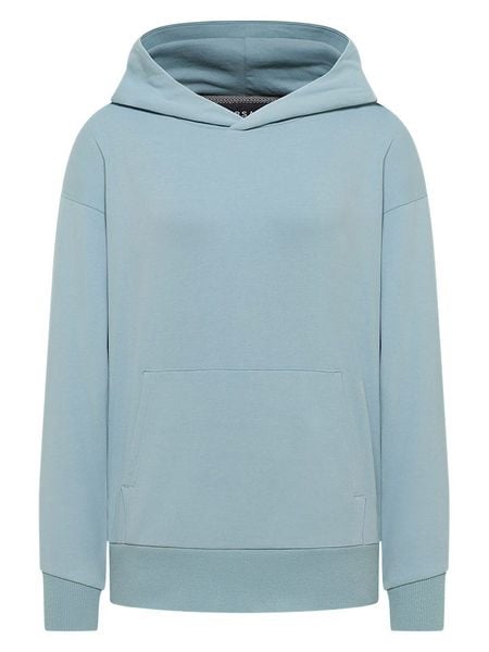 ELBSAND Bluza "Finele" w kolorze błękitnym rozmiar: M. Niebieskie bluzy damskie ELBSAND, m, bez wzorów, z kapturem. Za 171.68 zł.