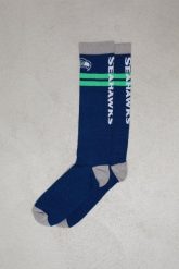 Seattle Seahawks - OOSC x NFL Skarpety narciarskie / snowboardowe. Szare skarpetki damskie OOSC, bez wzorów, z elastanu. Za 132.99 zł.