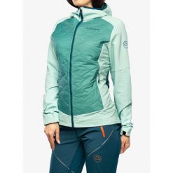 Kurtka hybrydowa damska La Sportiva Kap Hybrid Hoody. Niebieskie kurtki damskie La Sportiva, na zimę, m, bez wzorów, bez kaptura. Za 791.99 zł.