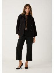 More & More Płaszcz w kolorze czarnym rozmiar: 42. Czarne płaszcze damskie More & More, bez wzorów, bez kaptura. Za 411.91 zł.