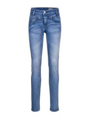 Herrlicher Dżinsy - Skinny fit - w kolorze niebieskim rozmiar: W25. Niebieskie jeansy damskie Herrlicher. Za 158.10 zł.