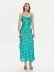 YAS Sukienka koktajlowa Dinella 26031859 Zielony Regular Fit. Zielone sukienki damskie YAS, bez wzorów, z syntetyku, wizytowe, bez ramiączek. Za 169.99 zł.