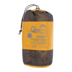 Kurtka Unisex Qikpac X Rozpinana. Żółte kurtki damskie Trespass, m, bez wzorów, z materiału, z kapturem. Za 164.99 zł.