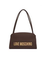 LOVE MOSCHINO Torebka JC4187PP1PKD0300 Brązowy. Brązowe torebki klasyczne damskie Love Moschino, ze skóry, bez dodatków. Za 919.99 zł.
