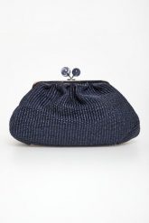 Torebka z raffi Pasticcino Fortuna WEEKEND MAX MARA. Torebki klasyczne damskie Max Mara Accessori, bez dodatków. Za 1,579.00 zł.