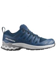 SALOMON Buty "XA Pro 3D V9" w kolorze granatowym do biegania rozmiar: 46. Niebieskie obuwie sportowe damskie Salomon, z gore-texu, do biegania, gore-tex. Za 329.42 zł.