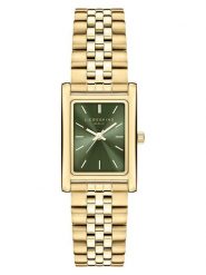 Liebeskind Zegarek kwarcowy w kolorze złoto-oliwkowym rozmiar: onesize. Zielone, analogowe zegarki damskie Liebeskind, ze stali. Za 382.99 zł.