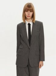 Simona Corsellini Marynarka A24CPGI008 Szary Regular Fit. Szare marynarki i żakiety damskie SIMONA CORSELLINI, bez wzorów, z syntetyku. Za 1,879.00 zł.