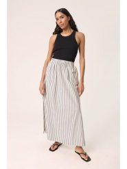 Soaked in Luxury Spódnica w kolorze kremowym rozmiar: XL. Brązowe spódnice damskie Soaked in Luxury, xl, bez wzorów, z bawełny, maxi. Za 152.99 zł.