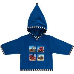 Bluza "Machines" w kolorze niebieskim. Niebieskie bluzy chłopięce Fizter, z nadrukiem. W wyprzedaży za 62.95 zł.
