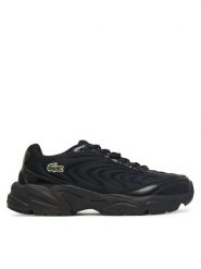 Lacoste Sneakersy Storm 96 7-49SFA0026 Czarny. Czarne obuwie sportowe damskie Lacoste, z materiału, bez zapięcia. Za 339.99 zł.