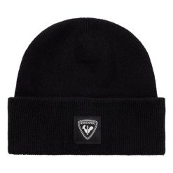 Czapka zimowa Rossignol Corporate T. Czarne czapki damskie Rossignol, na zimę, bez wzorów. Za 104.52 zł.