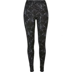 Legginsy damskie Urban Classics Soft AOP. Czarne legginsy damskie Urban Classics, bez wzorów. Za 134.50 zł.