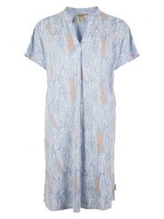 Roadsign Sukienka w kolorze błękitno-pomarańczowo-białym rozmiar: XXL. Niebieskie sukienki damskie Roadsign, bez wzorów, z wiskozy, bez ramiączek. Za 69.99 zł.