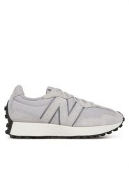 New Balance Sneakersy U327SWA Szary. Szare obuwie sportowe damskie New Balance, ze skóry, bez zapięcia. Za 339.99 zł.