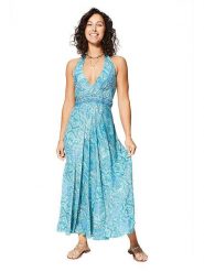 Ipanima Sukienka w kolorze niebieskim rozmiar: 34-40. Niebieskie sukienki damskie Ipanima, bez wzorów, bez ramiączek. Za 78.99 zł.