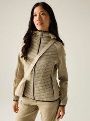 Regatta Kurtka hybrydowa "Anderson" w kolorze beżowym rozmiar: 38. Brązowe kurtki sportowe damskie Regatta, bez wzorów, z materiału, bez kaptura. Za 168.46 zł.