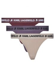 KARL LAGERFELD Komplet 3 par fig brazylijskich A1W47159 Kolorowy. Komplety bielizny KARL LAGERFELD, bez wzorów, z bawełny. Za 139.99 zł.