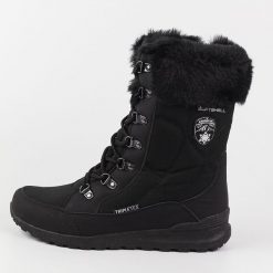 Czarne zimowe śniegowce damskie z membraną American Club Softshell Sn2. Czarne śniegowce damskie American CLUB, z jeansu. Za 249.00 zł.