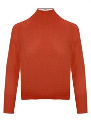 Malo Optimum Sweter w kolorze ceglanym rozmiar: XL. Czerwone swetry klasyczne damskie Malo Optimum, xl, z kaszmiru, bez kołnierzyka. Za 260.43 zł.