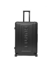 Hunter Walizka duża CEO-HUNTER-L-001-08-BLACK Czarny. Czarne walizki Hunter, bez wzorów, z tworzywa sztucznego, duże. Za 399.99 zł.