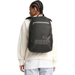 Plecak Puma Phase Backpack II 20L, Dla obu płci. Czarne plecaki Puma, bez wzorów, z poliesteru. Za 85.00 zł.