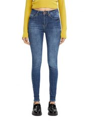 Edc by esprit Dżinsy - Skinny fit - w kolorze niebieskim rozmiar: W27/W32. Niebieskie jeansy damskie edc by esprit. Za 96.60 zł.
