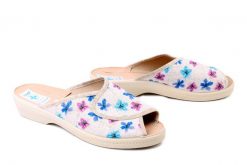 ADANEX 30230 308/1ED niebieski, kapcie damskie. Brązowe kapcie damskie Adanex. Za 63.74 zł.