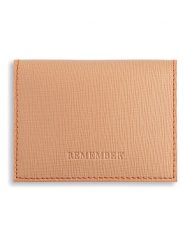 Remember Portfel w kolorze pomarańczowym na karty - 10,5 x 8 cm rozmiar: onesize. Pomarańczowe portfele damskie Remember, bez wzorów, z materiału. Za 28.51 zł.
