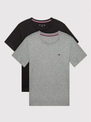 Tommy Hilfiger Komplet 2 t-shirtów 2p Cn UB0UB00310 Kolorowy Regular Fit. T-shirty i koszulki chłopięce Tommy Hilfiger, bez wzorów, z bawełny, bez kołnierzyka, bez ramiączek. Za 99.99 zł.