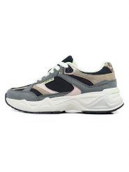 GAP Sneakersy "Marathon" w kolorze szaro-szarobrązowo-czarnym rozmiar: 39. Brązowe obuwie sportowe damskie GAP, z materiału, bez zapięcia. Za 162.49 zł.