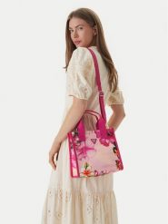 Guess Torebka J6GZ23 WO760 Różowy. Czerwone torebki klasyczne damskie Guess, z materiału, bez dodatków. Za 242.99 zł.