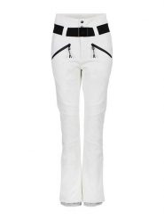 Peak Mountain Spodnie narciarskie "Atlas" w kolorze białym rozmiar: XL. Białe spodnie sportowe damskie Peak Mountain, m, bez wzorów, narciarskie. Za 421.67 zł.