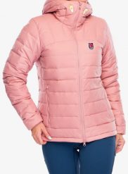 Kurtka puchowa damska Fjallraven Expedition Pack Down Hoodie. Czerwone kurtki damskie Fjällräven, na zimę, l, bez wzorów, z materiału, bez kaptura. Za 1,488.75 zł.