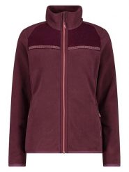 Cmp Kurtka polarowa w kolorze czerwonym rozmiar: 36. Czerwone kurtki damskie CMP, bez wzorów, z materiału, bez kaptura. Za 217.95 zł.