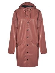 Rains Kurtka przeciwdeszczowa Unisex 12020 Pomarańczowy Regular Fit. Brązowe kurtki damskie Rains, xs, bez wzorów, z syntetyku, bez kaptura. Za 439.99 zł.