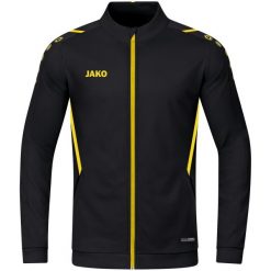 Kurtka damska Jako polyester Challenge. Czarne kurtki damskie JAKO, z aplikacjami, z dzianiny, z kapturem. Za 163.20 zł.