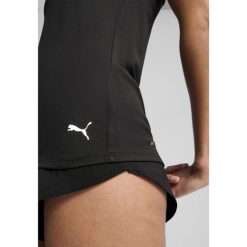 Damska koszulka bez rękawów TAD ESSENTIALS o kroju bokserki PUMA Black. Czarne bokserki damskie Puma, l, bez wzorów, bez kołnierzyka, bez ramiączek. Za 109.00 zł.