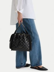 Badura Torebka EO-HAIDI-RX8968 Czarny. Czarne torebki klasyczne damskie Badura, ze skóry, bez dodatków. Za 299.99 zł.