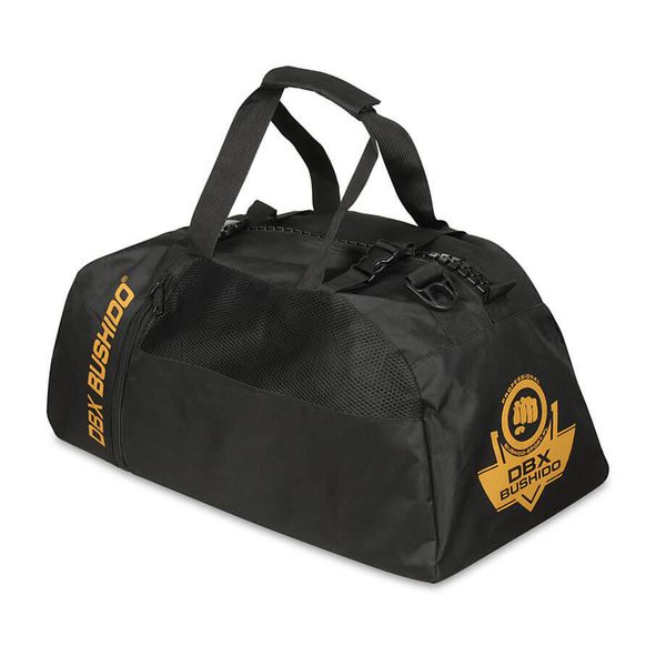 Torba treningowa 3w1 - Plecak + Torba - DBX Bushido DBX-SB-20. Czarne torby sportowe DBX BUSHIDO, bez wzorów, z materiału. Za 182.99 zł.