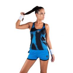 Koszulka tenisowa damska bez rękawów Hydrogen spray tank top. Czarne koszulki damskie HYDROGEN, s, bez wzorów, bez kołnierzyka, bez ramiączek. Za 333.00 zł.