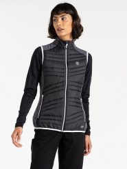 Dare 2b Kamizelka hybrydowa "Altimeter" w kolorze antracytowym rozmiar: 40. Czarne kamizelki damskie Dare 2b, bez wzorów, bez kaptura. Za 174.45 zł.