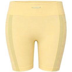 Spodenki treningowe damskie Gymshark Whitney V3. Żółte obuwie sportowe damskie Gymshark, bez zapięcia, na fitness i siłownię. Za 52.99 zł.