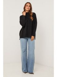 Soft Cashmere Golf w kolorze czarnym rozmiar: 38/40. Czarne golfy damskie Soft Cashmere, bez wzorów, z kaszmiru, bez ramiączek. Za 152.99 zł.