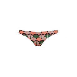 Damskie figi do kostiumu kąpielowego z klasycznym nadrukiem Superdry. Brązowe figi Superdry, bez wzorów, z elastanu. Za 141.85 zł.