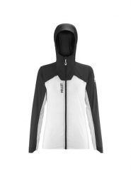 Kurtka do biegania Millet Intense Windbreaker Jkt W Szary Active Fit. Białe kurtki damskie Millet, l, bez wzorów, z meshu, bez kaptura. Za 439.00 zł.
